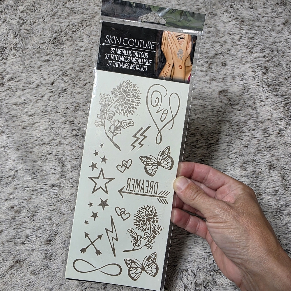 Metallic Temporary Tattoos - Picture 1 of 7